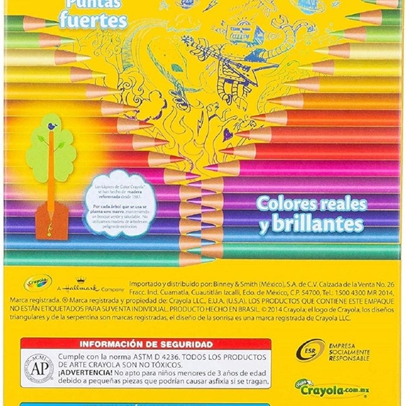 NWT Crayola Colored Pencils, 36 Premium Quality, Long-Lasting, Pre-Sharpened - Picture 5 of 7